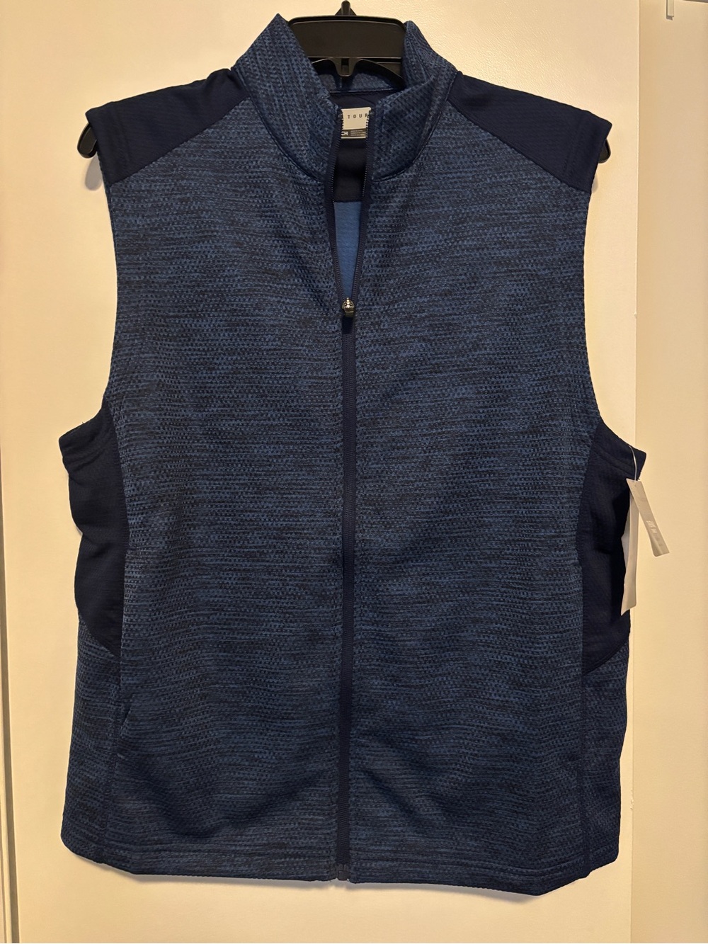 NWT PGA Tour Navy Blue Thermal Vest